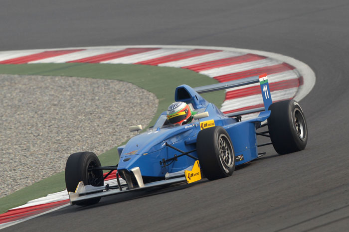 Patel on podium in JK Racing Asia